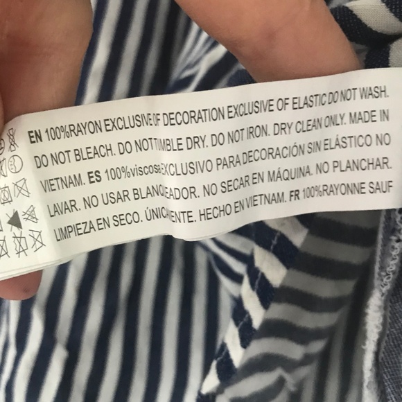 🔸3/30$!! Beautiful Nautical Bell Sleeve Off The Shoulder Top - Picture 5 of 7